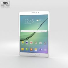 Samsung Galaxy Tab S2 8-inch LTE White 3D Model