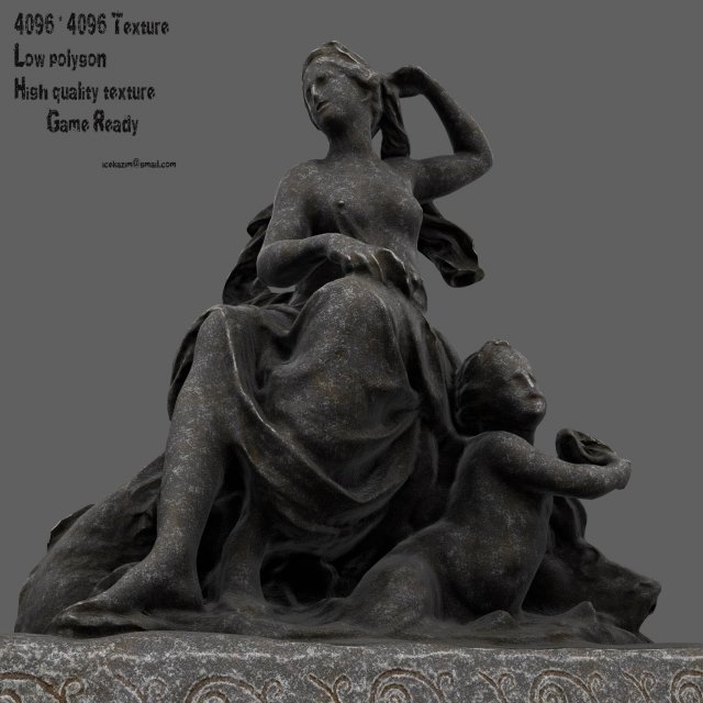 Statue 3D Model