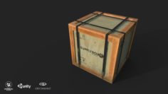Supply crate 3D Model
