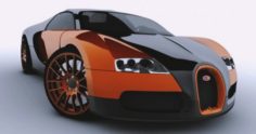 Bugatti Veyron SS 3D Model