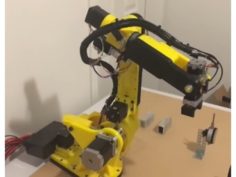 AR2 6 axis robot arm 3D Print Model