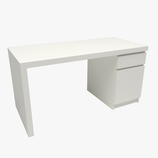 MALM Desk 3D Model