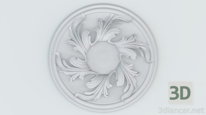 3D-Model 
Molded decor