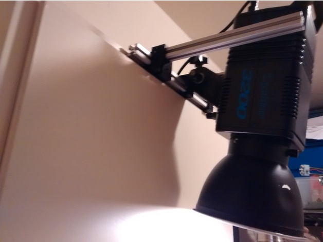 Cabinet Camera/Light holder 3D Print Model