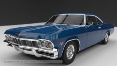 1965 Chevy impala 3D Model