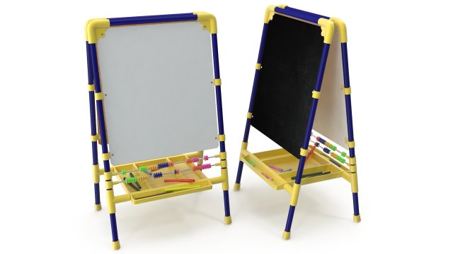 Hildrens drawing board 3D Model