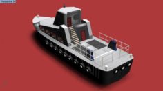 Ruby boat 3D Model