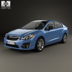 Subaru Impreza 2015 3D Model
