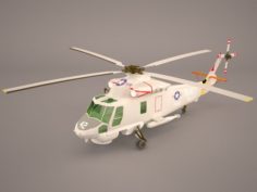 SH-3 Sea King 3D Model
