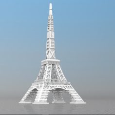 TOUR OF PARIS IBARAKEL REFLEX 3D Print Model