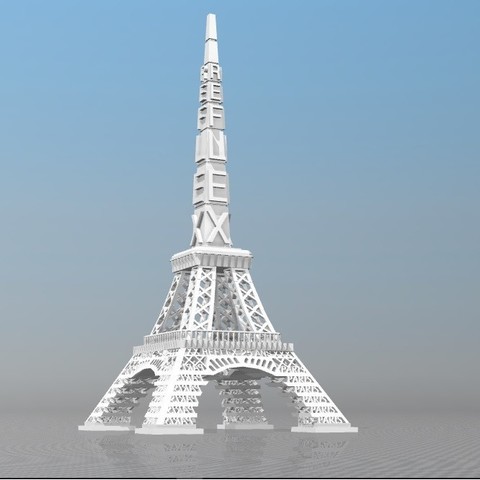 TOUR OF PARIS IBARAKEL REFLEX 3D Print Model