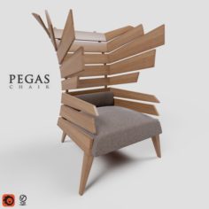 Pegas Chair 3D Model