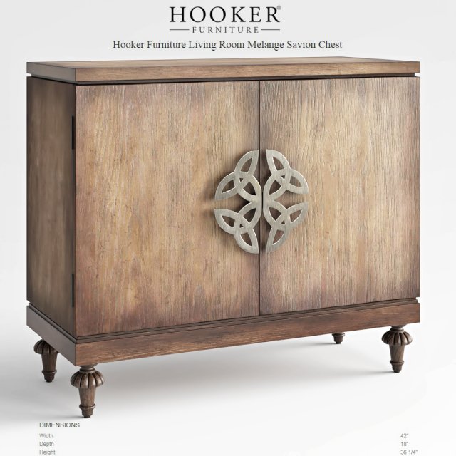 Hooker Furniture Savion 63885044 3D Model