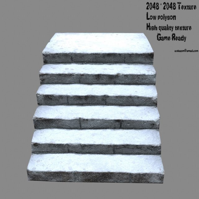 Stairs 3D Model