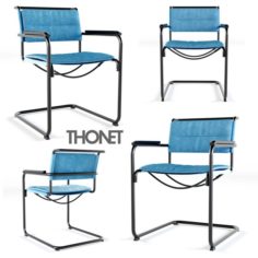 S 34 N Thonet All Seasons Chair 3D Model