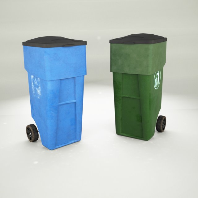 Trashcan 3D Model