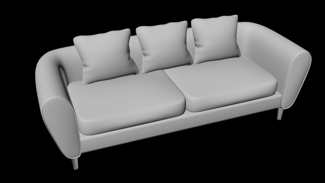 Couch 3D Model