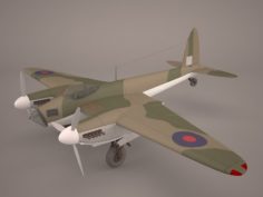 De Havilland DH-98 3D Model