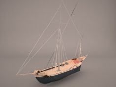 Corsair Ship 3D Model