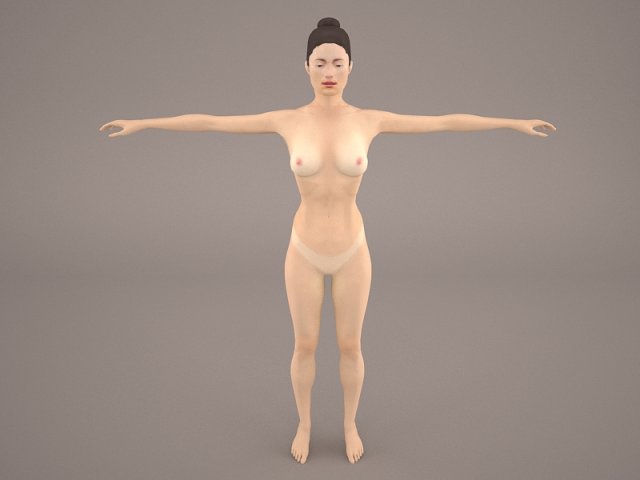 Female Anatomy 3D Model