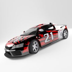Car A8 3D Model