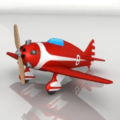 Toy plane YT-1 3D Model