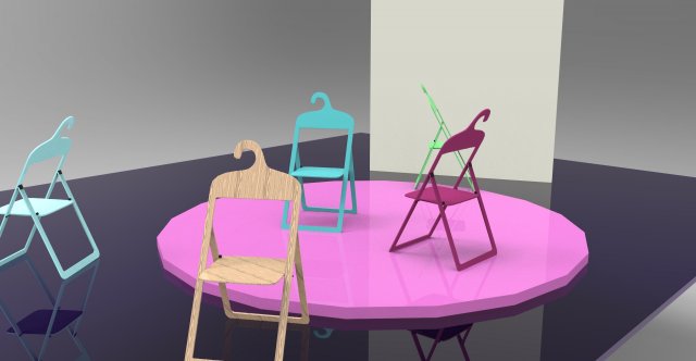 Stool 3D Model