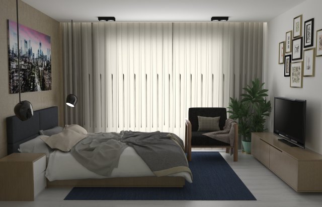 Bedroom 3D Model