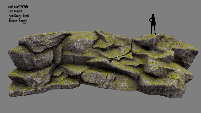 Rock 8 3D Model