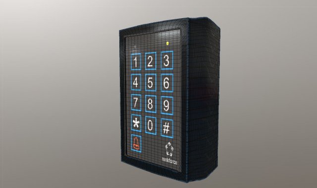 Key lock 3D Model