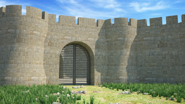 Castle Free 3D Model