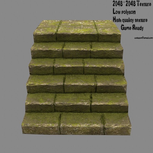 Stairway 3D Model