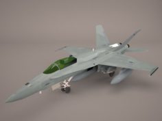 EA-18G Growler – VAQ-132 Scorpions 3D Model