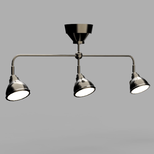 Vitemolla Triple Ceiling Lamp 3D Model