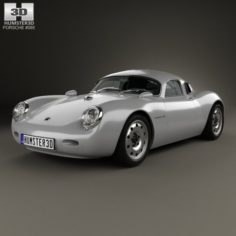 Porsche 550 Vintech coupe 2012 3D Model