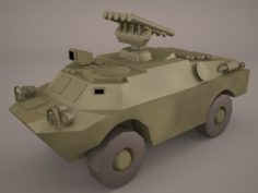 3D Russian Armoured Vehicles 3D Model