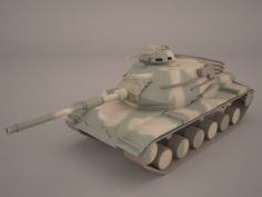3D M60A3 Patton 3D Model