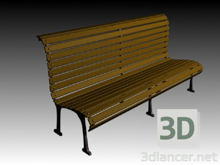3D-Model 
Bench