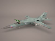 Gen Dyn F-111 Aardvark V03 USAF 3D Model