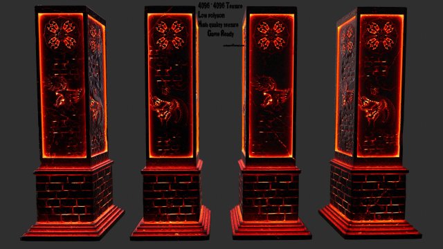 Pillar 3D Model