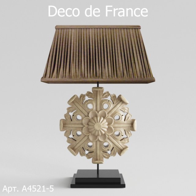 Deco de France table lamp 3D Model