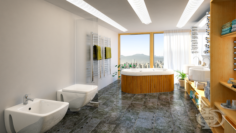 Bathroom 2 3D Model