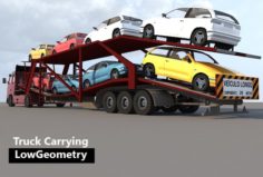 Truck Carrying 3D Model