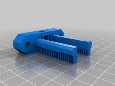 X-axis tensioner for use with toothed idler. 3D Print Model