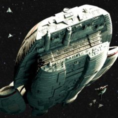 Galactica Maximus						 Free 3D Model