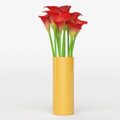 Vray Ready Flower Pot 3D Model