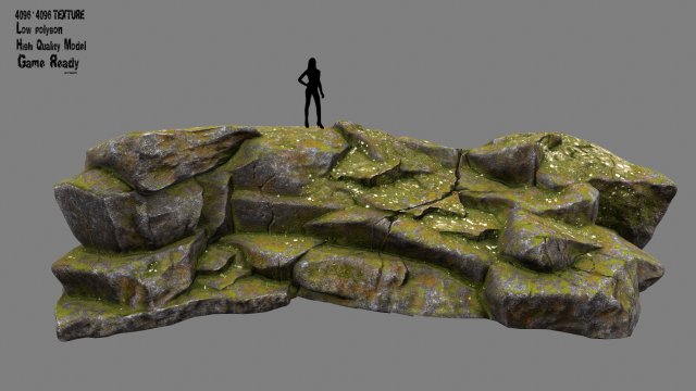 Rock 10 3D Model