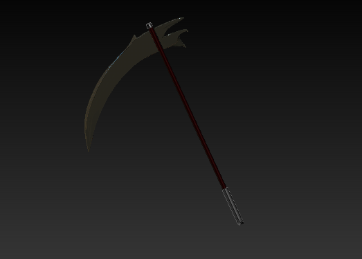 Battle sickle 3D Model