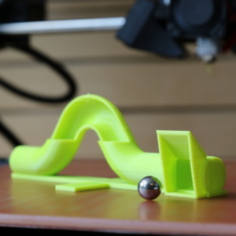 Magnetic Marble Run Wall Components 3D Print Model