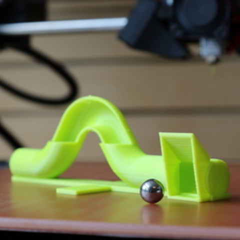 Magnetic Marble Run Wall Components 3D Print Model